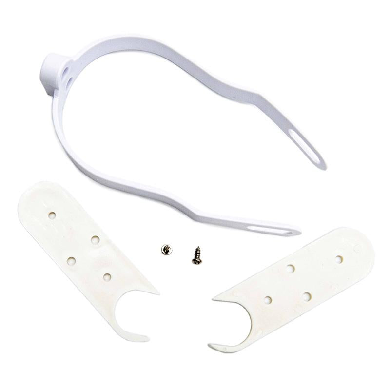 Suporte universal de pára-lama de plástico branco para Xiaomi M365 e Pro