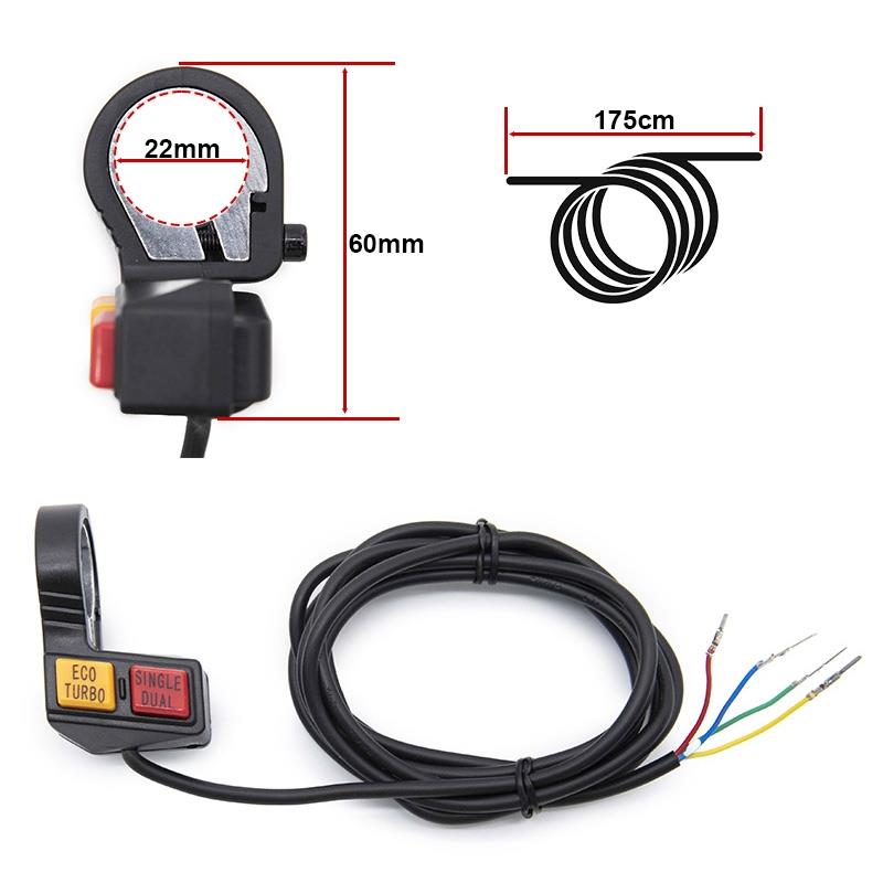 Botonera para Eco-turbo/single-dual 2F - 2M