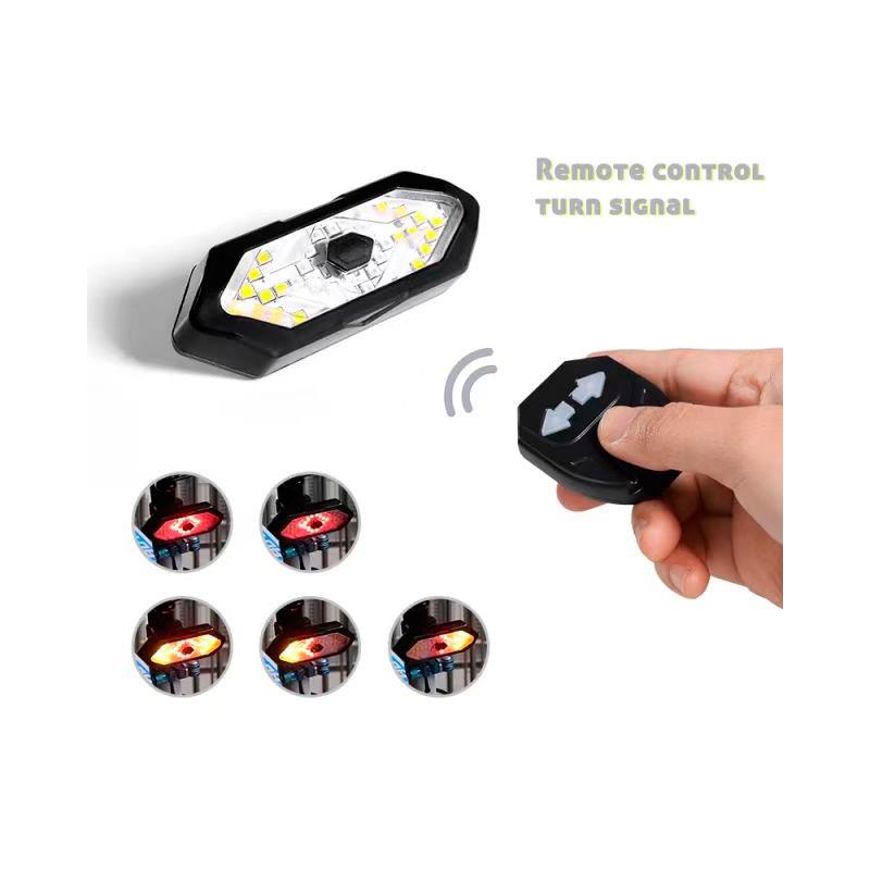 Feu arrière avec clignotants et télécommande sans fil