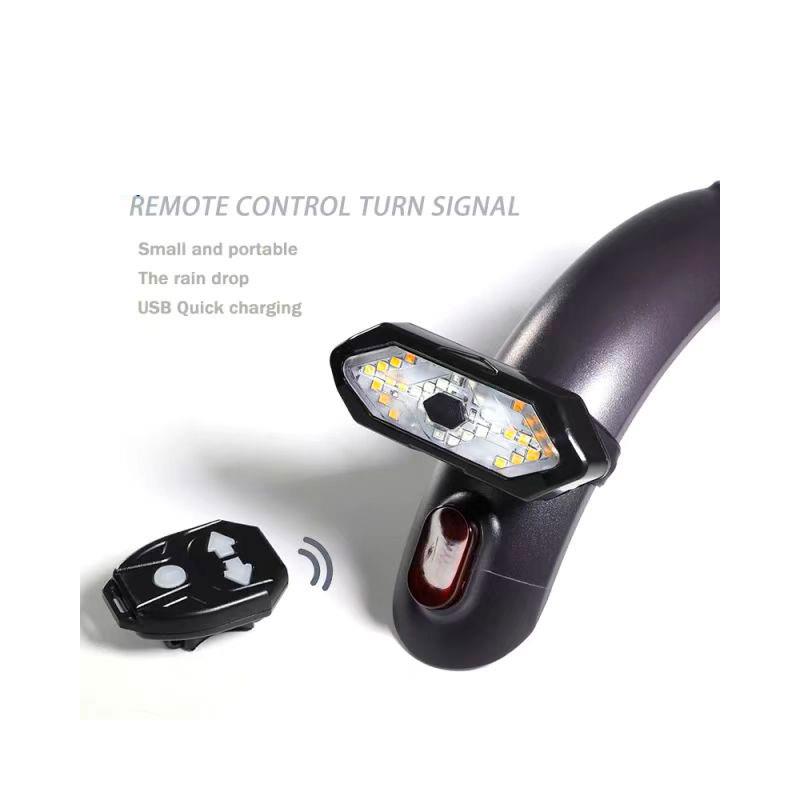 Feu arrière avec clignotants et télécommande sans fil