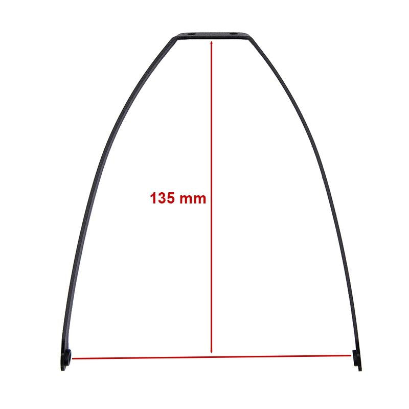 Wspornik metalowy czarny do blotnika dla Dla Mi4 Pro