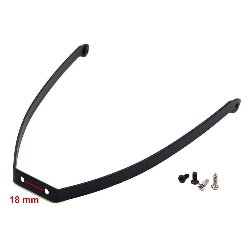 Support de garde-boue métallique noir pour Mi4 Pro