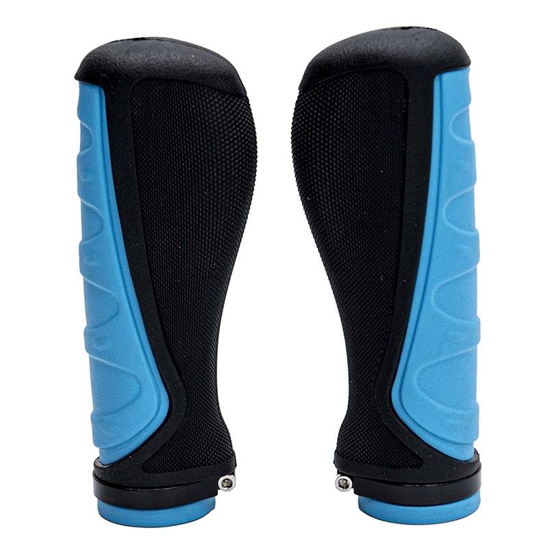 Poignées ergonomiques en silicone avec blocage – 2 pcs