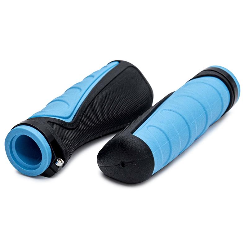 Poignées ergonomiques en silicone avec blocage – 2 pcs