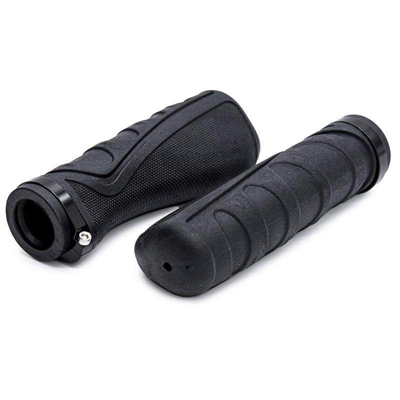 Poignées ergonomiques en silicone avec blocage – 2 pcs