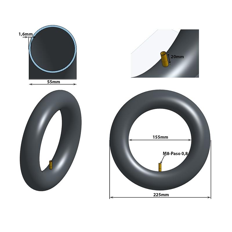 Camara 10x2.125 Ewheel