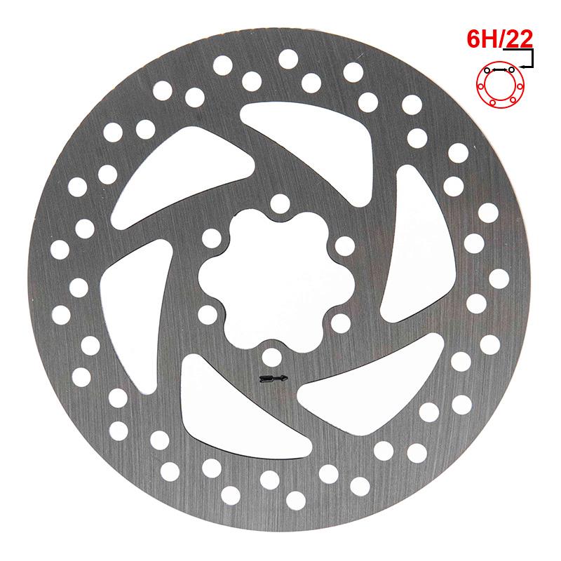 Disco de freio 145mm 6H prata