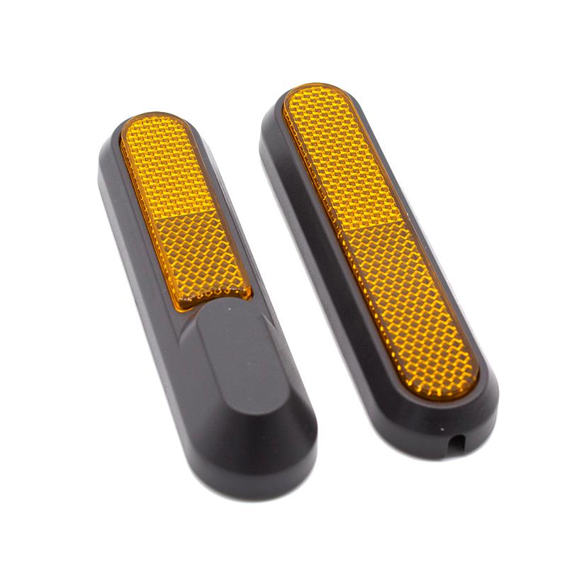 Catadióptrico negro con reflector amarillo para Xiaomi Mi4 Pro