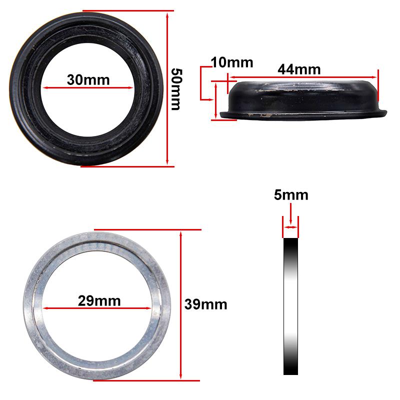 Set of rings column for MAX G30 NINEBOT