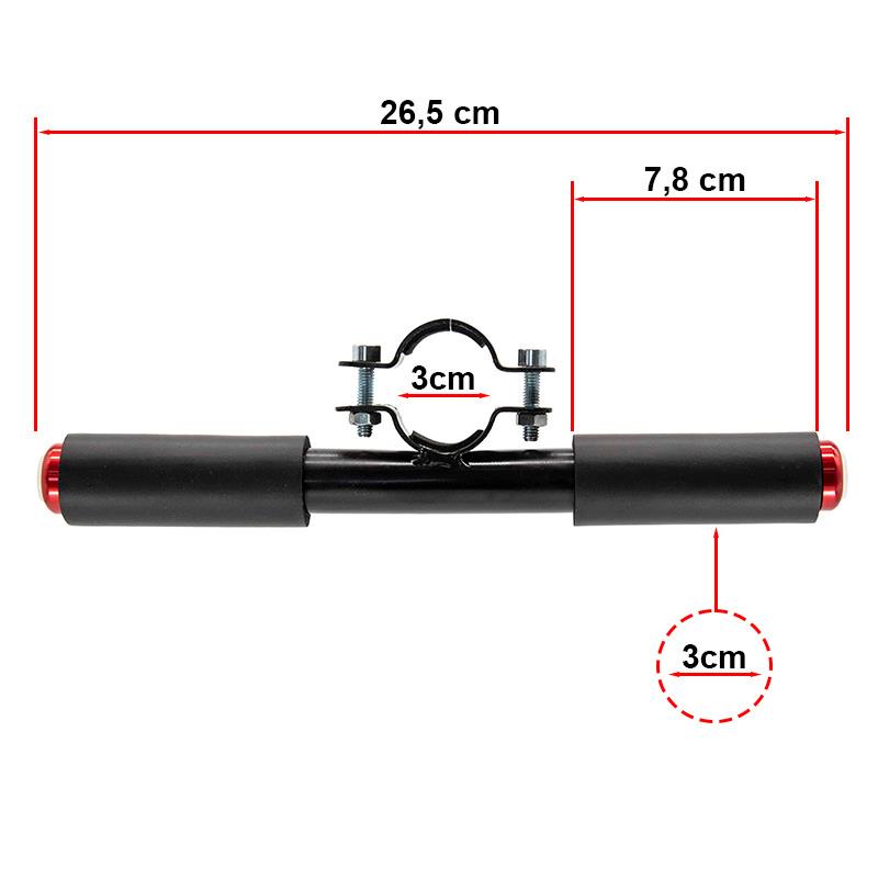 Zweithandgriff mit Seitenlicht
