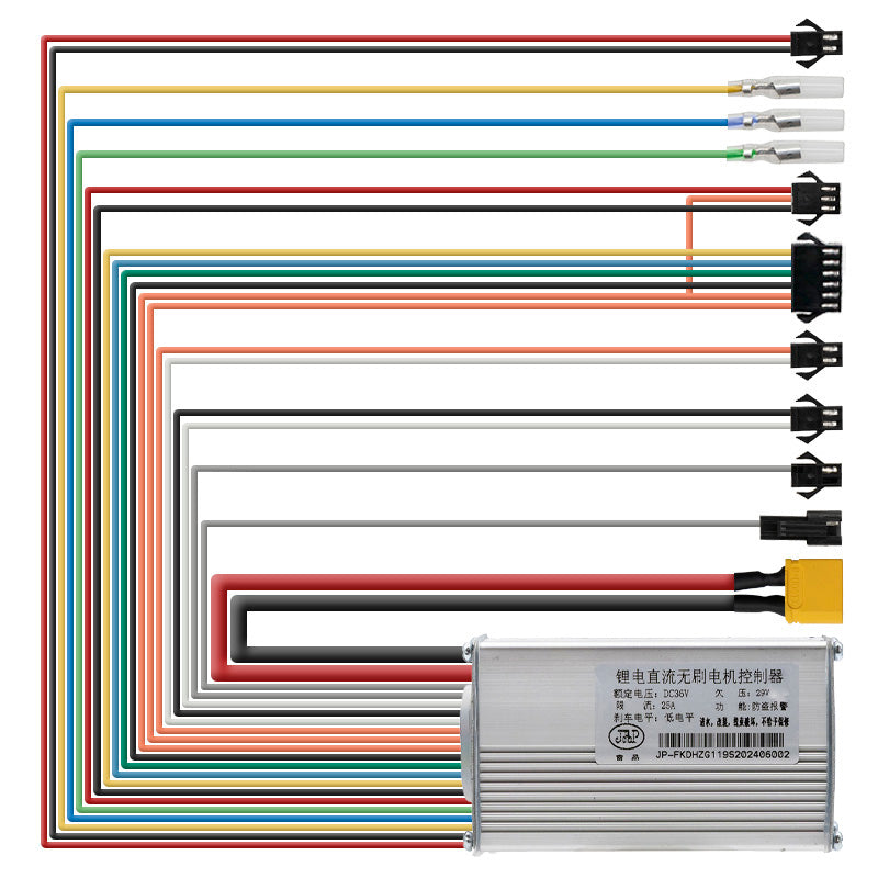 Steuergerät 36V 25A 800W LCD JP J&P