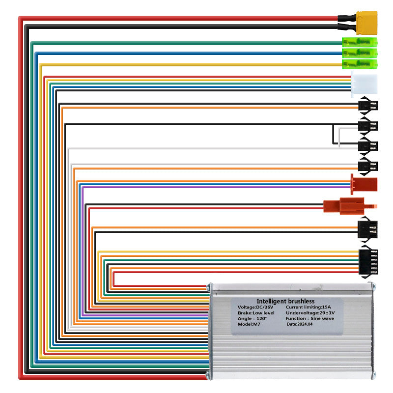 Controladora 36V 15A 350W LCD Liviae