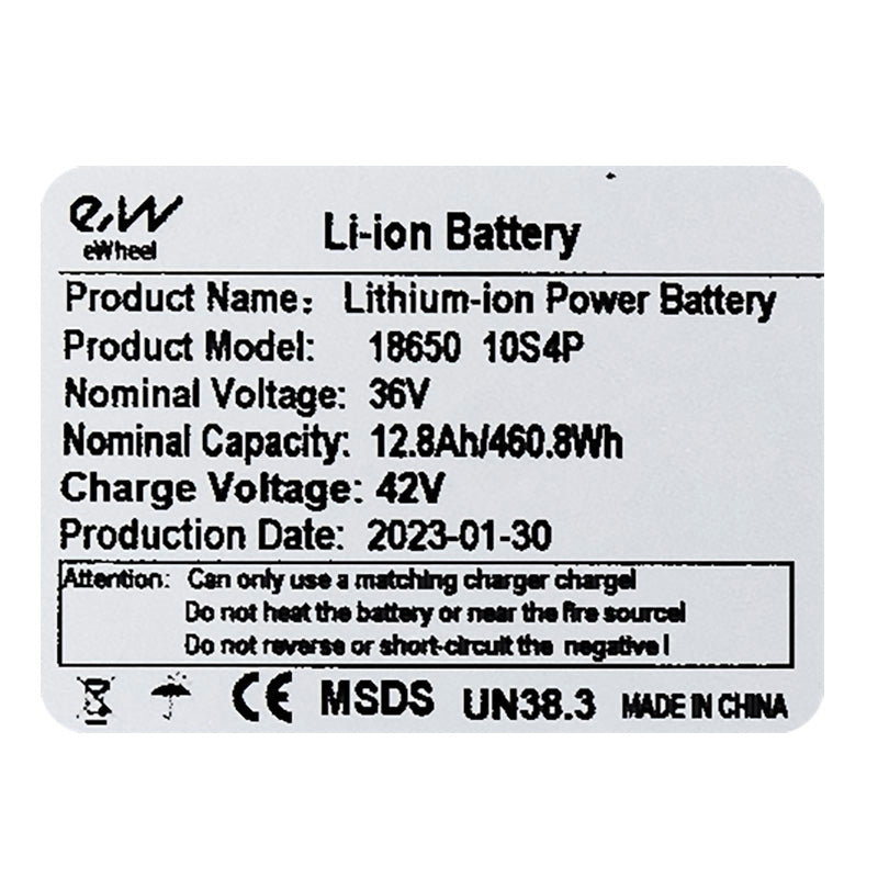 Akku 36v 12,8 Ah für Xiaomi Pro/2 Ewheel