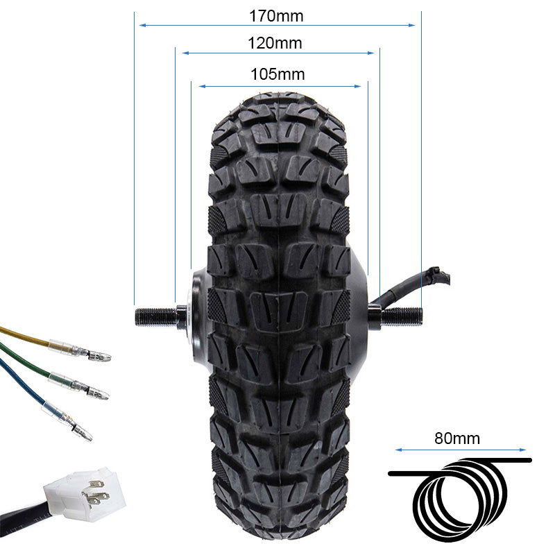 Motor 48V 800W 6,5/B50 para SmartGyro/Urbanglide (trasero)