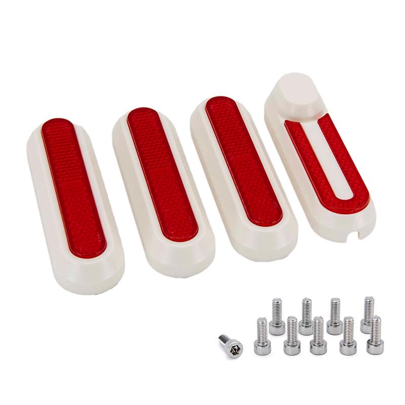 Catadióptrico blanco con reflector para Xiaomi