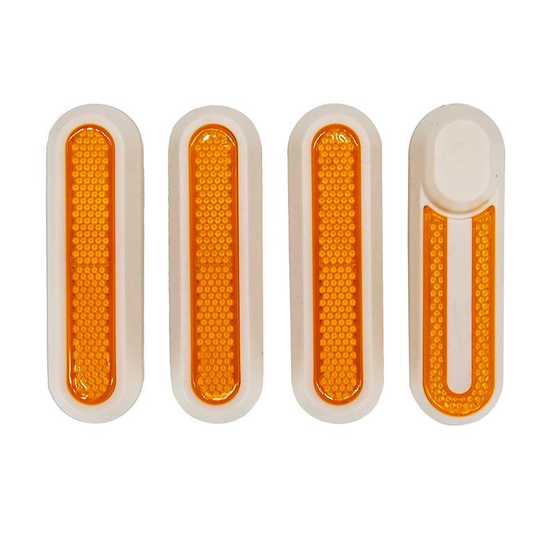 Catadióptrico blanco con reflector para Xiaomi