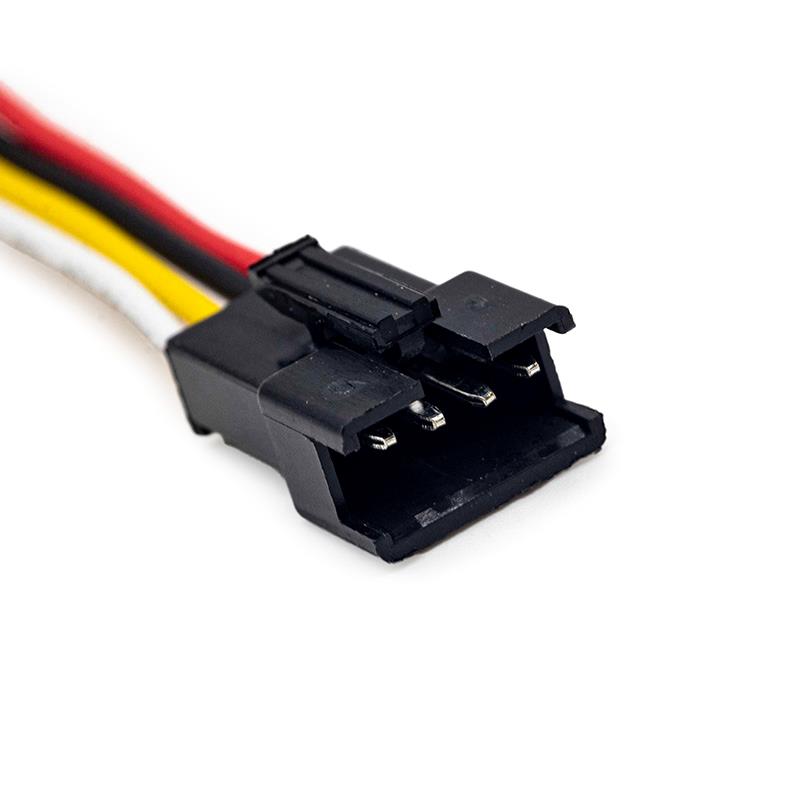 Conector con cable 22AWG SM 3 pin - 5F/5M