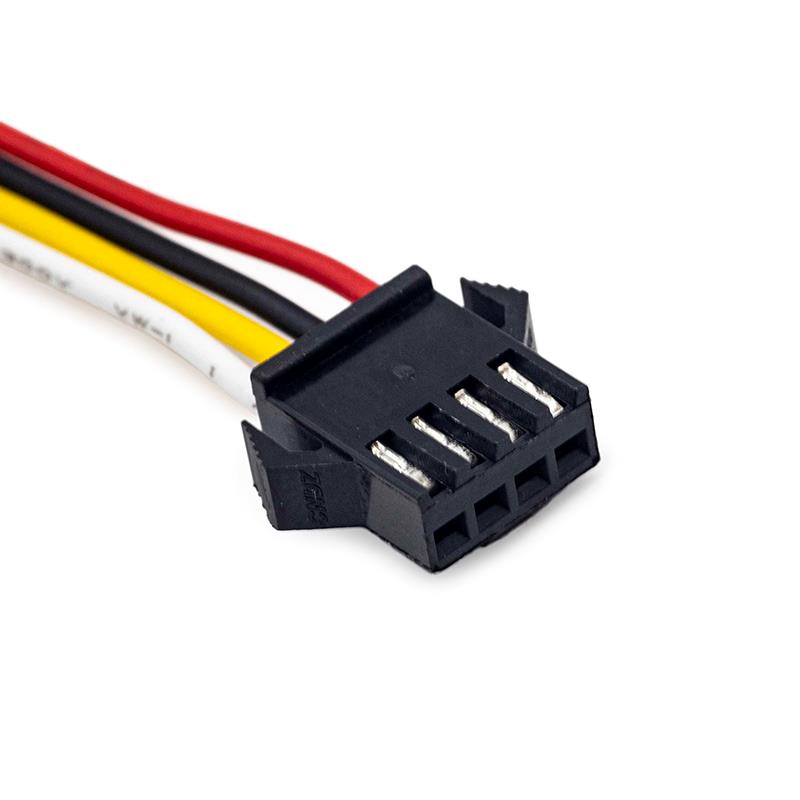 Conector con cable 22AWG SM 3 pin - 5F/5M
