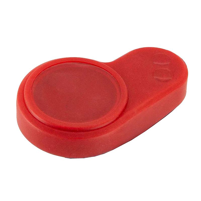 Red waterproof silicone protector for the display