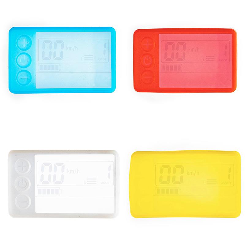Blue waterproof silicone protector for the S866 display