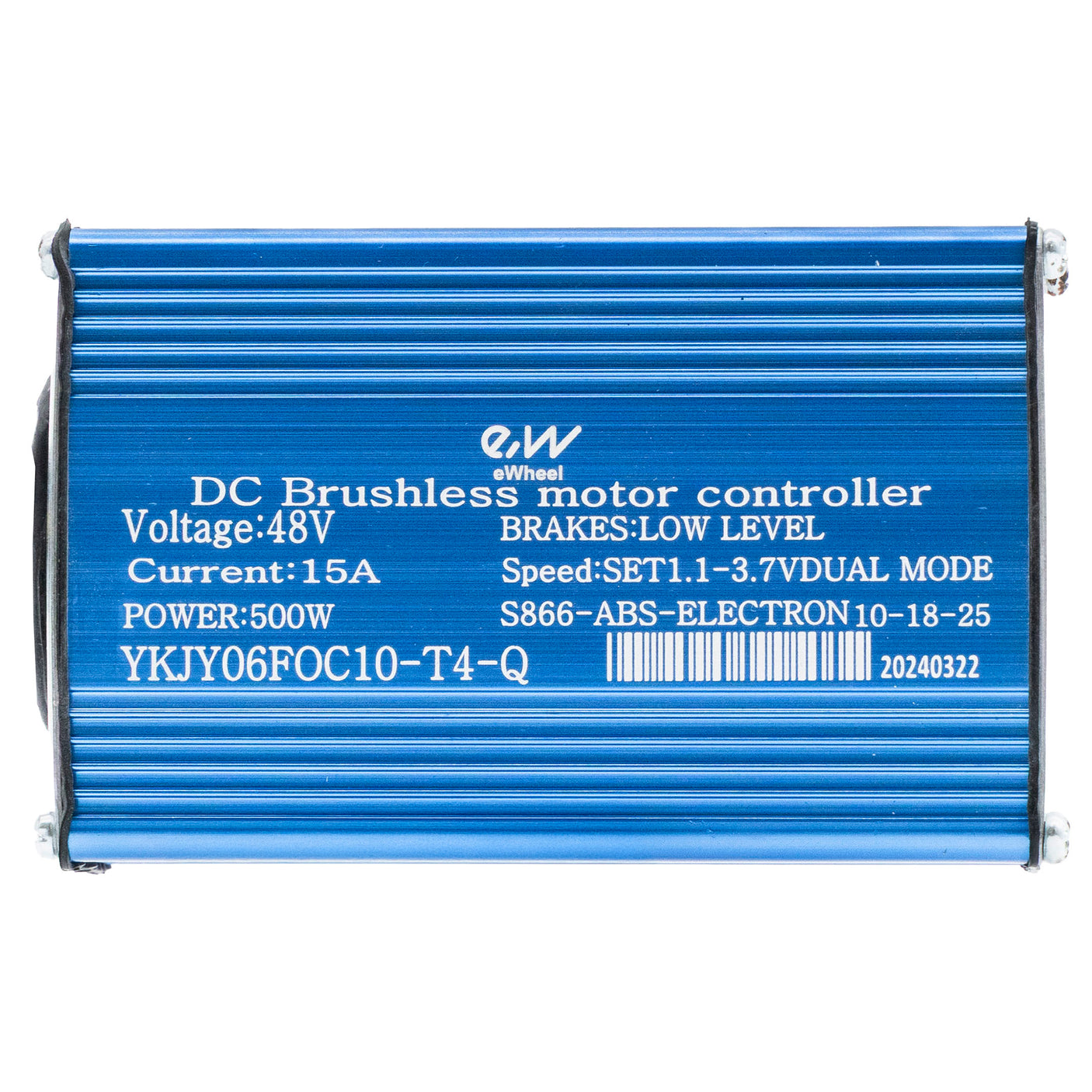 48V 15A 500W-A 10-18-25km/h entdrosselbar - Smartgyro nicht zugelassener Crossover Ewheel