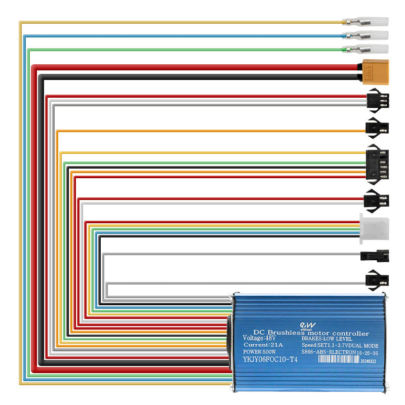 48V 21A 500W 10-25-35km/h entsperrbar - Smartgyro nicht zugelassen Rockway/Speedway Ewheel