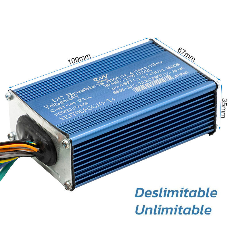 48V 21A 500W 10-25-35km/h entsperrbar - Smartgyro nicht zugelassen Rockway/Speedway Ewheel