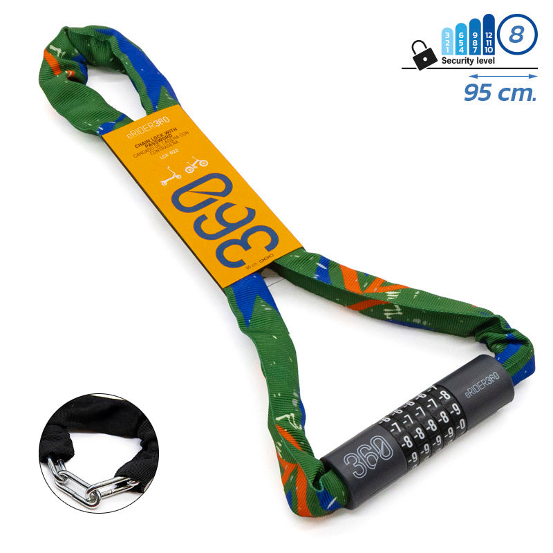 Candado de contraseña EWLK022 funda tela