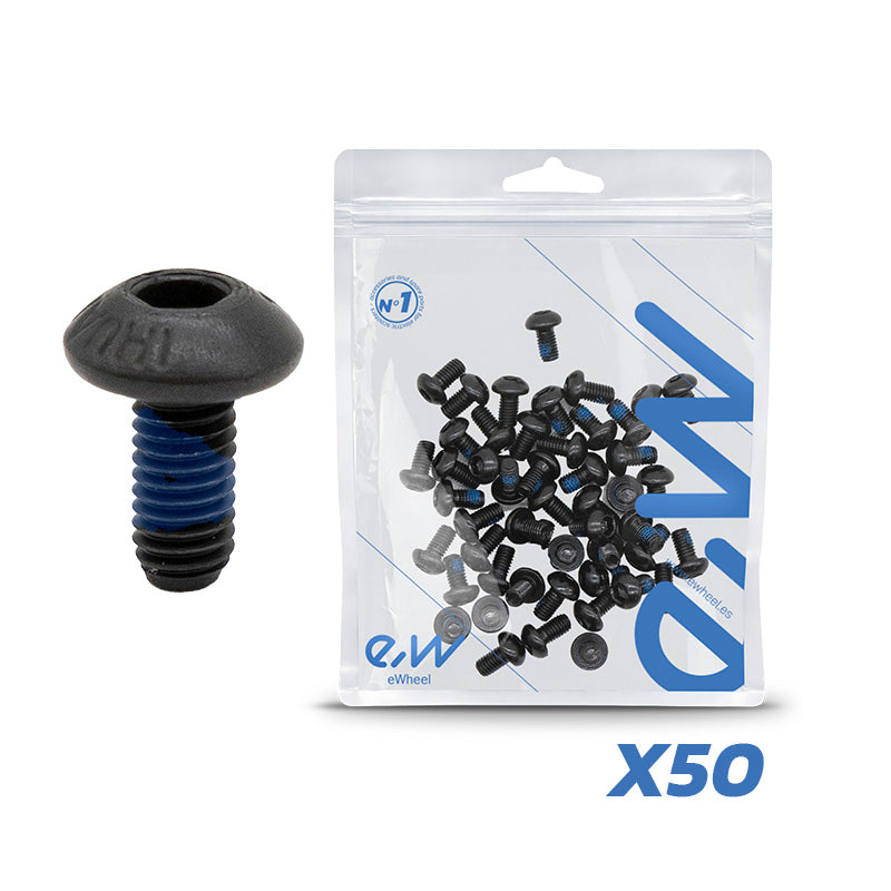 Black brake disc screw - 50pcs