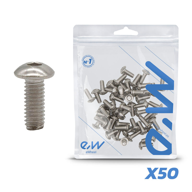 Tornillo guardabarros M365/1S/Pro/Pro2/Mi3/Mi3 lite/Essential - 50pcs