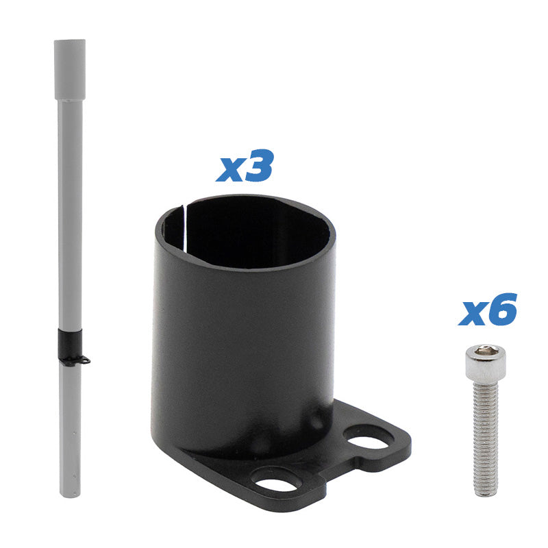 TEFLON ROD PIECE SPEEDWAY ROCKWAY AND CROSSOVER