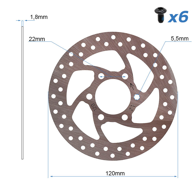 Brake disc Niu KQi3