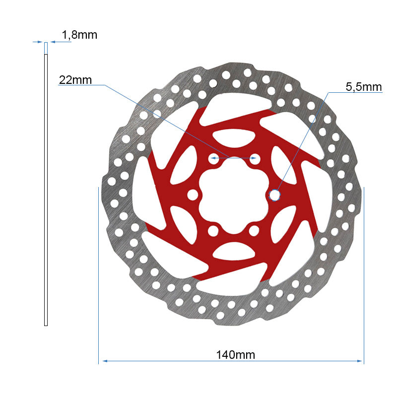 Disco de freno EWD003