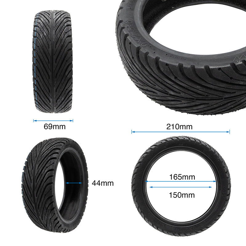 Tubeless tyre cityroad 9x2.5-6 EWHEEL PANTHERURBAN