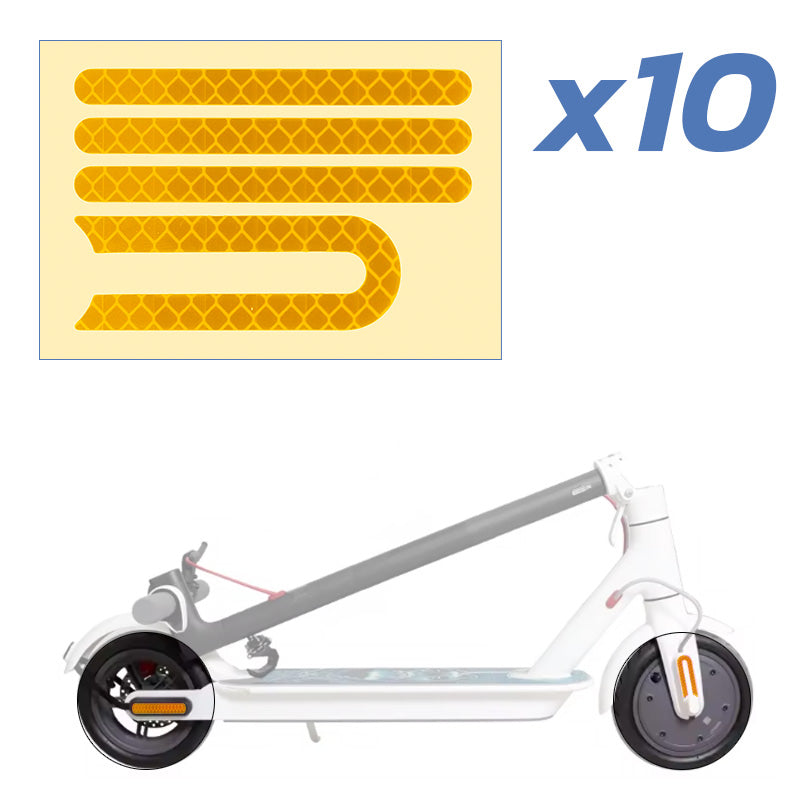 Adesivo riflettente per catarifrangente Xiaomi - 10pcs