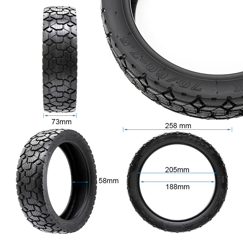 Neumático tubeless 70/60-7,5 EWHEEL RHINOTRACK