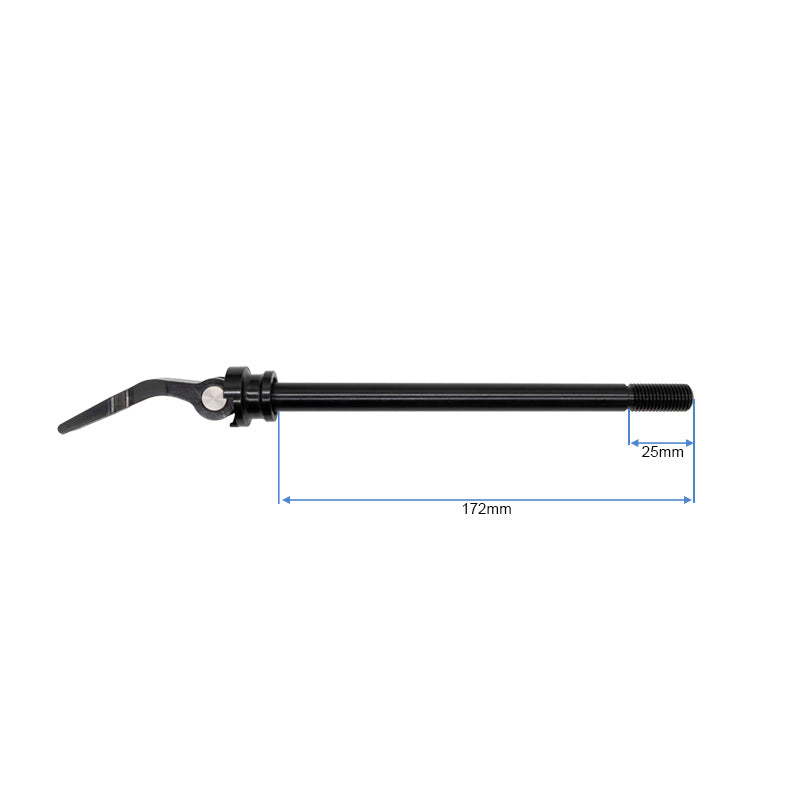 Asse passante posteriore M12*172mm TERRAM