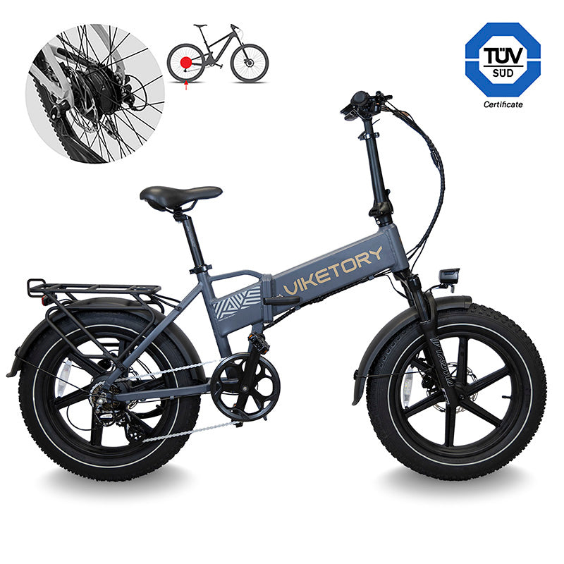 LITHOR - Fatbike faltrad - Graphitgrau