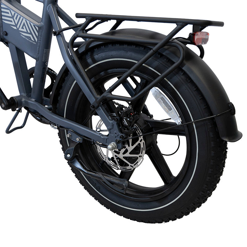 LITHOR - Fatbike faltrad - Graphitgrau