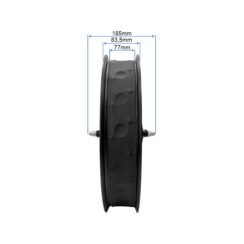 Ruedas delanteras 20x4,0 COMMANDO, NAVY, GRANIT