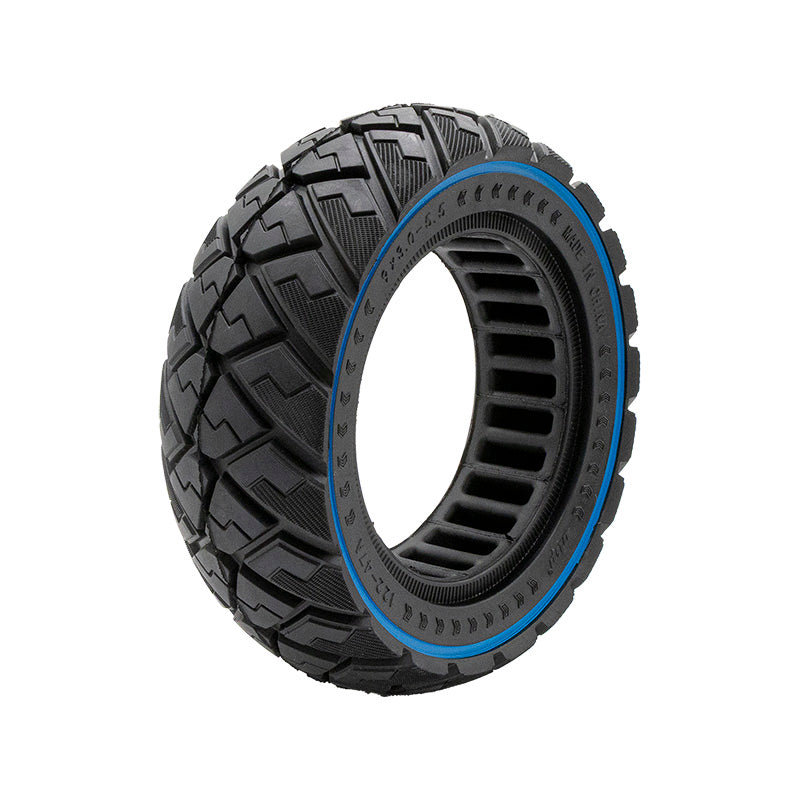 Ruota piena off-road 9x3-5,5 blu