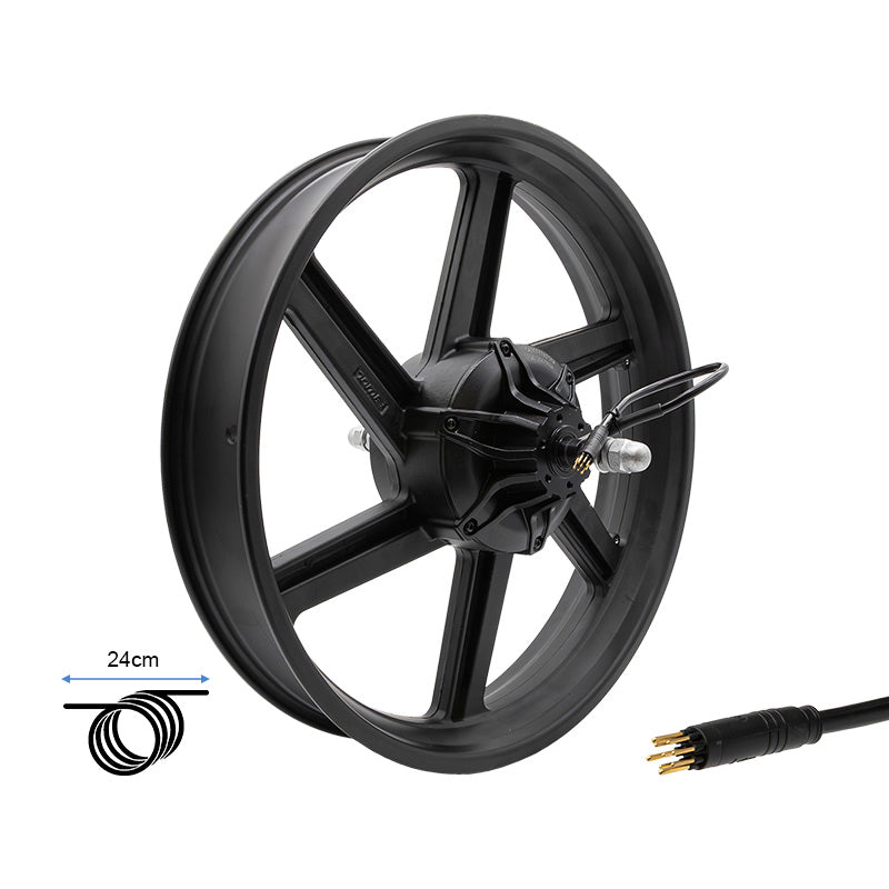 Llanta delantera 20x4,0 con motor 250w 80Nm LITHOR/BRAVE