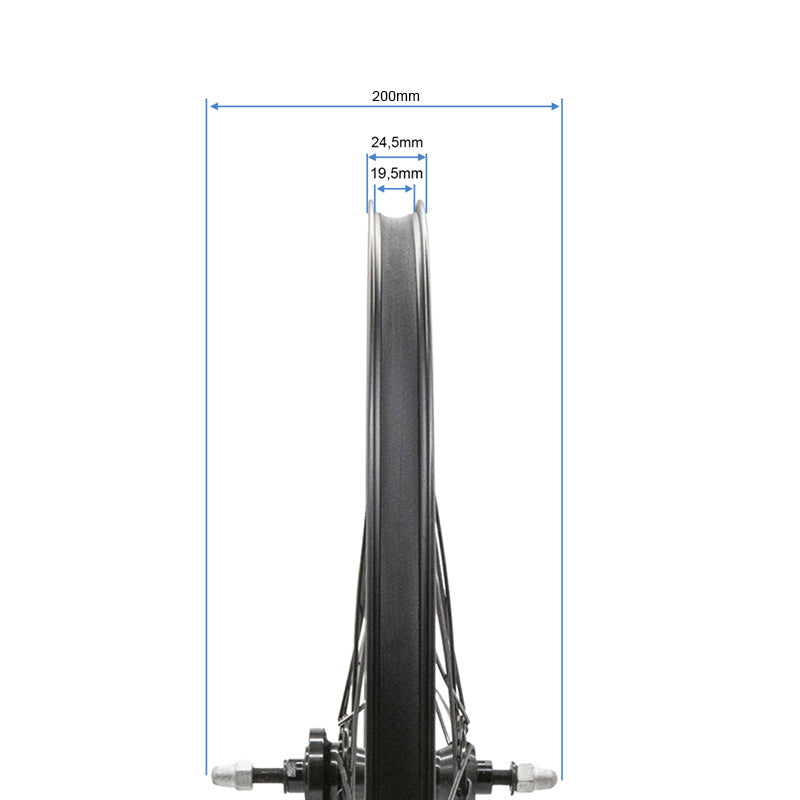 Ruedas traseras 24,5x1,95 VENTIX PLUS/ARENOX PLUS