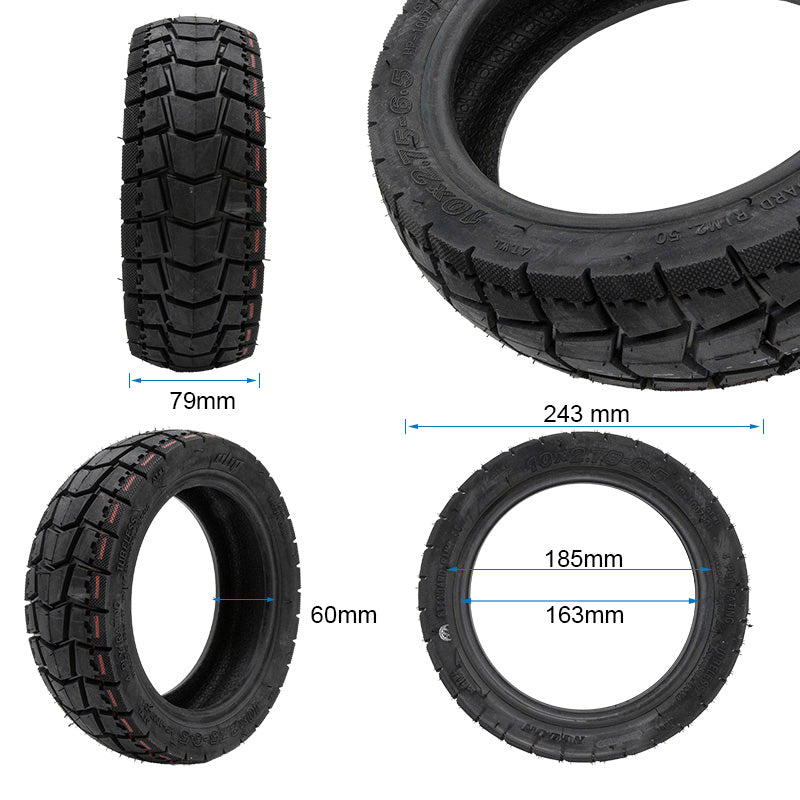 Pneumatico tubeless 10x2,75-6,5