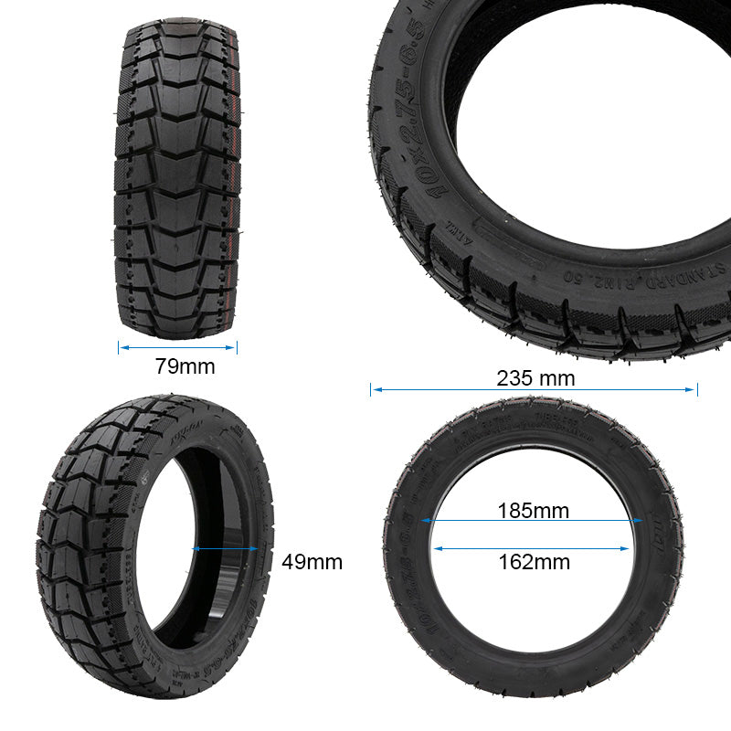 Opona bezdętkowa 10x2,75-6,5 z żelem