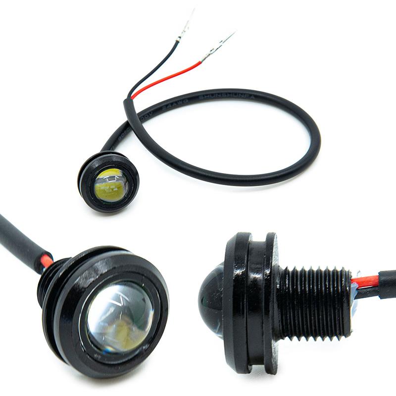 Led occhio d'aquila bianco 12 - 36V per Kukirin G2 Pro