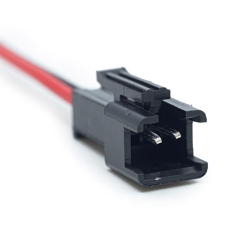 SM 2 pin connector with 22 AWG cable - 5m/5h
