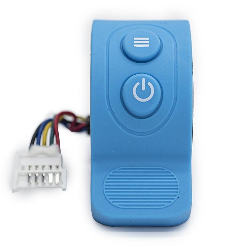 Acelerador con 2 botones para Cecotec Outsider y Bongo serie A azul