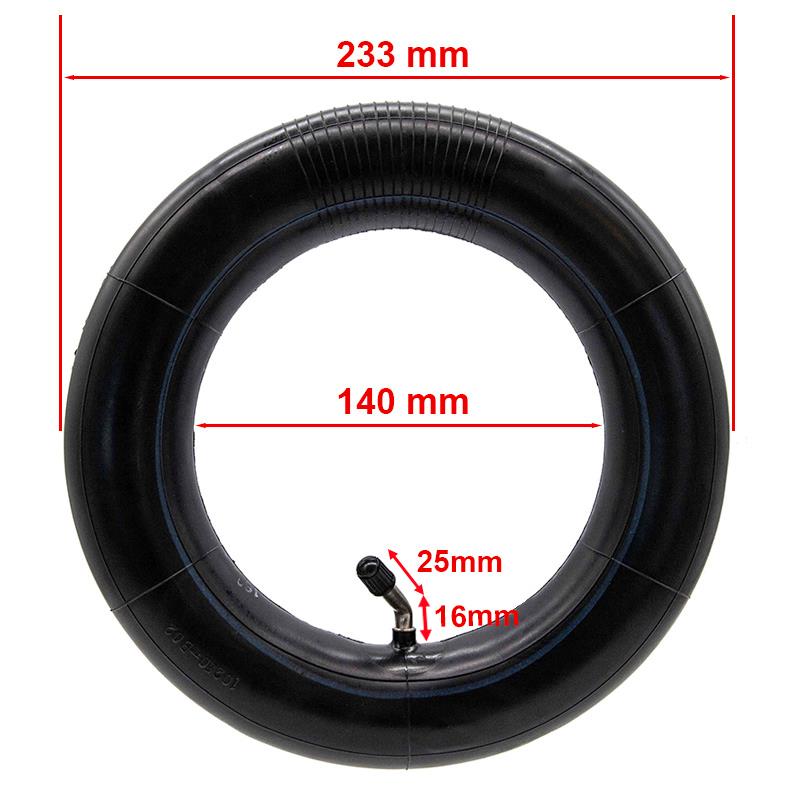 Camera d'aria 10x2,5 VC 135x45 °