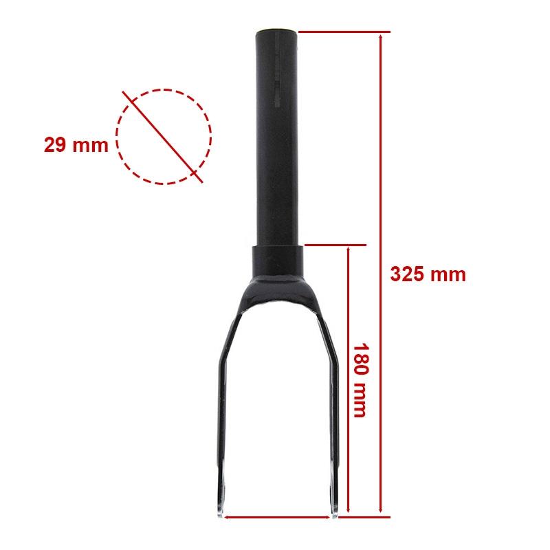 Garfo com embelezador preto para Xiaomi